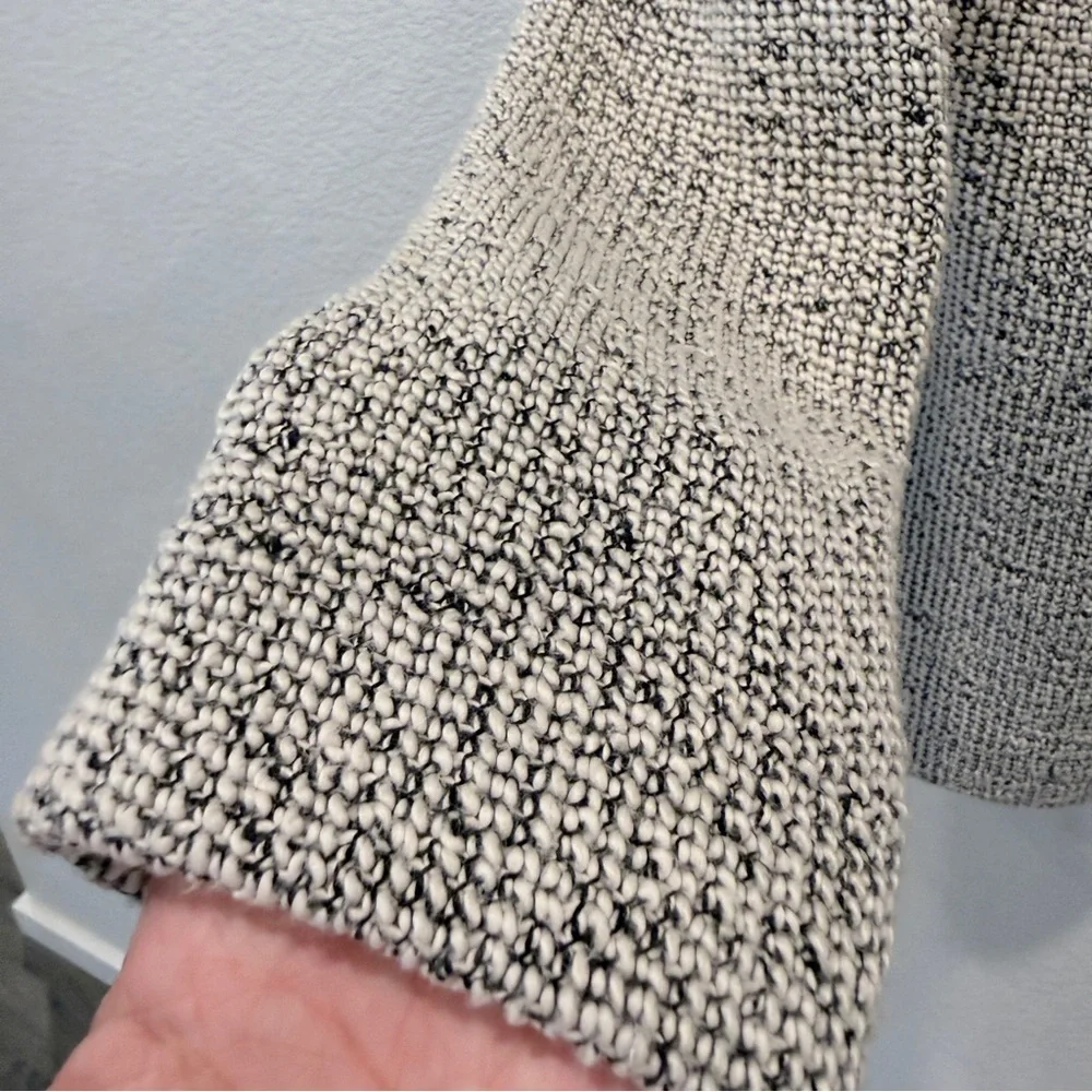 ASTR Tweed Knit Blazer Cardigan M | Scandi Minimalist Quiet Luxury Bouclé Jacket - Picture 9 of 9